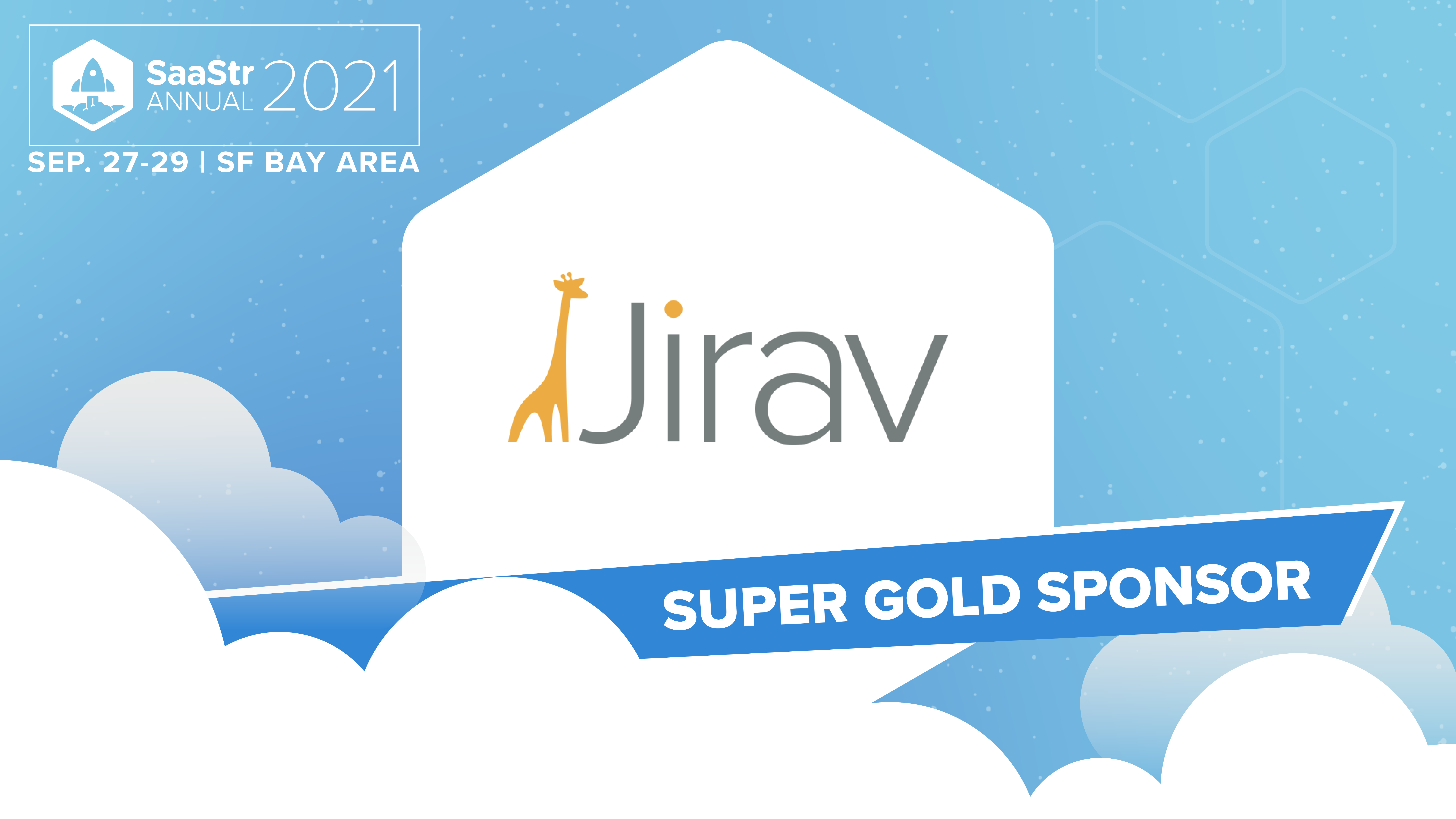 Jirav is headed to SaaStr Annual 2021!