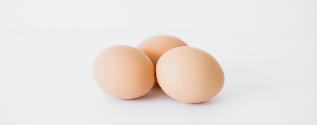 Three eggs